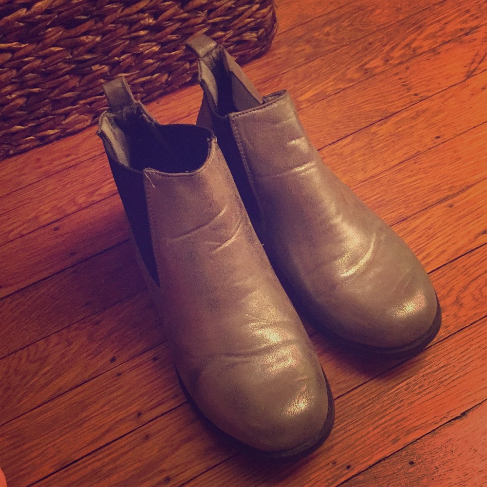 Metallic Boots
